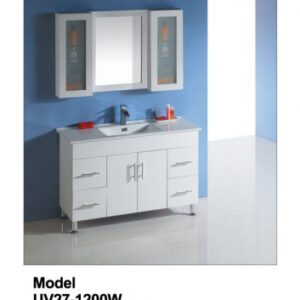 Solid Door Vanity UV27-1200W