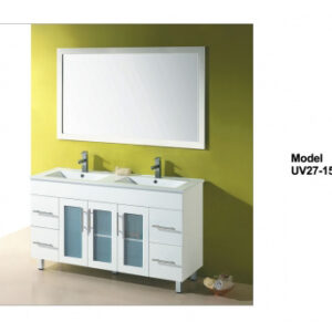 Glass Door Vanity UV27-1500GD