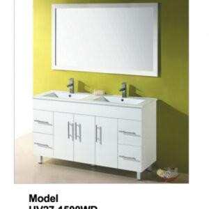 Solid Door Vanity UV27-1500WD