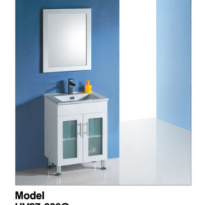 Glass Door Vanity UV27-600G