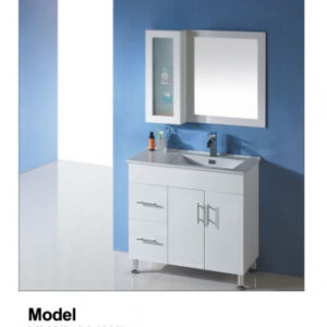 Solid Left Hand Door Vanity UV27-900WL