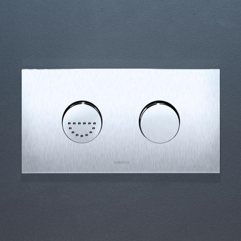 Invisi™ Series II Care dual flush plate & raised Care buttons