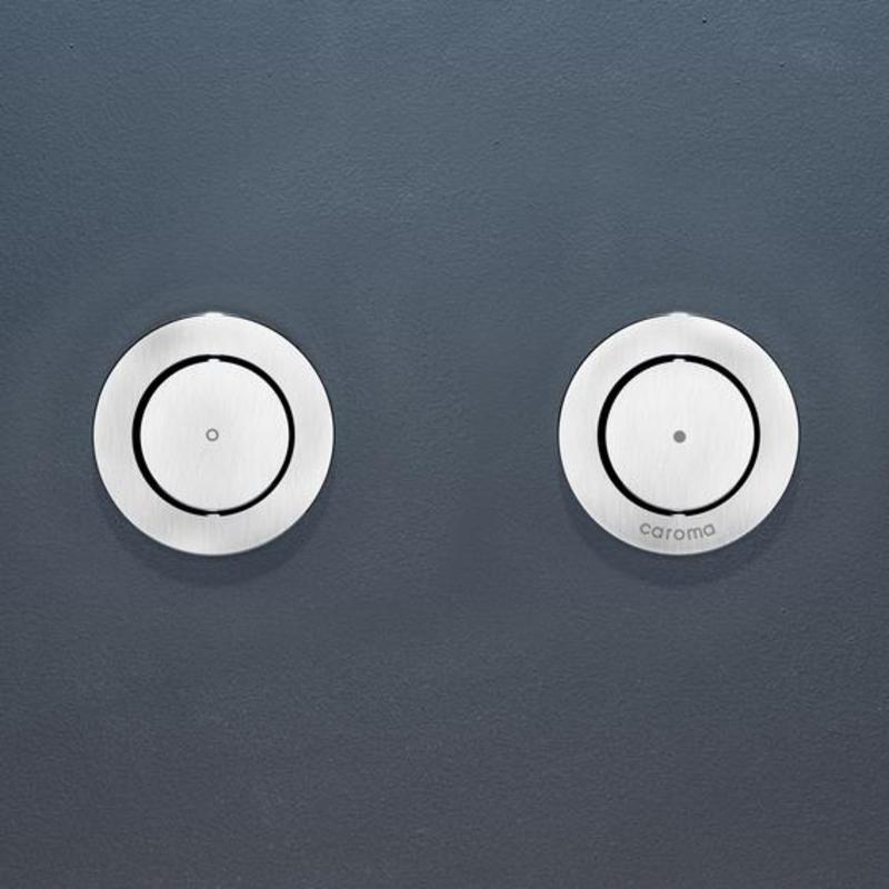 Invisi™ Series II round dual flush custom buttons