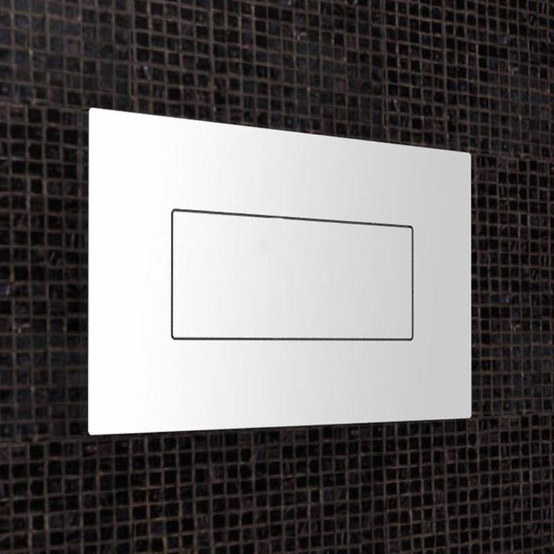 Invisi™ Series II metal rectangular single flush plate & buttons