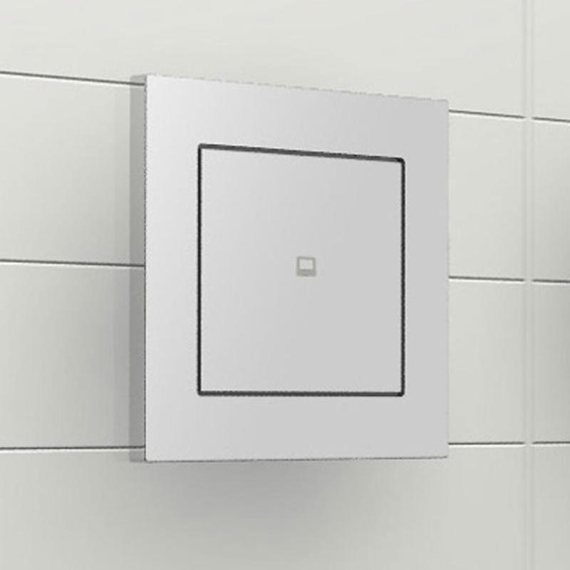 Invisi™ Series II rectangular single flush custom buttons