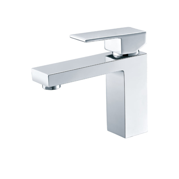 BadundKuche Basin Mixer With Square Solid Handle