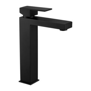 BadundKuche Tower Basin Mixer Matte Black