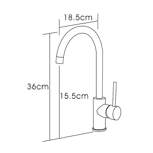 Goose Neck Sink Mixer