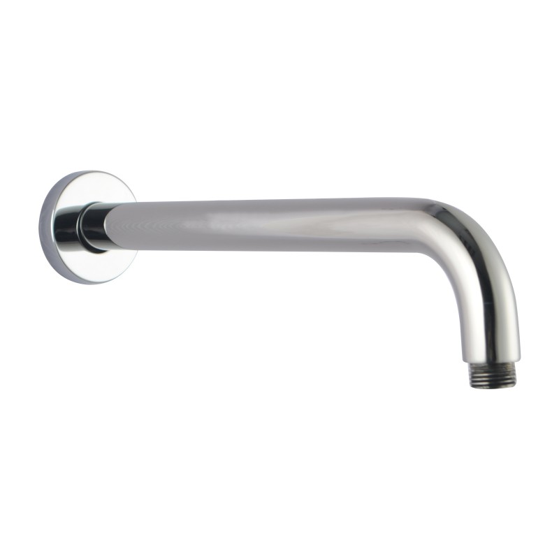 400mm Round Wall Straight Shower Arm