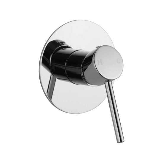 LUCID PIN Series Round Shower/Bath Wall Mixer