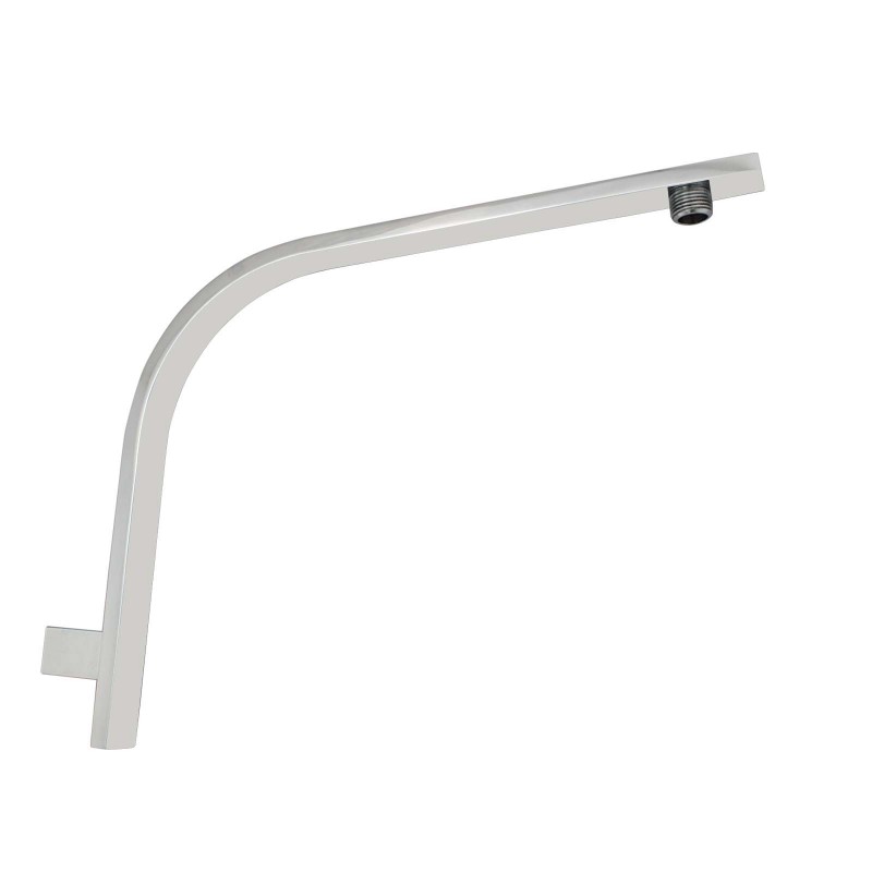 Square Gooseneck Wall Shower Arm