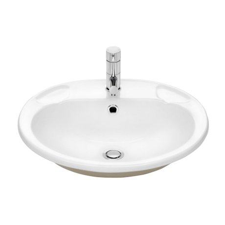 Symphony Drop-in Vanity Basin - 1 Tap Hole