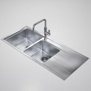 Caroma Urbane II Sink – 1.75 Left Bowl, Stainless Steel Caroma Urbane II Sink – 1.75 Left Bowl, Stainless Steel