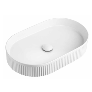 Full Oval Ceramic Counter Top Basin