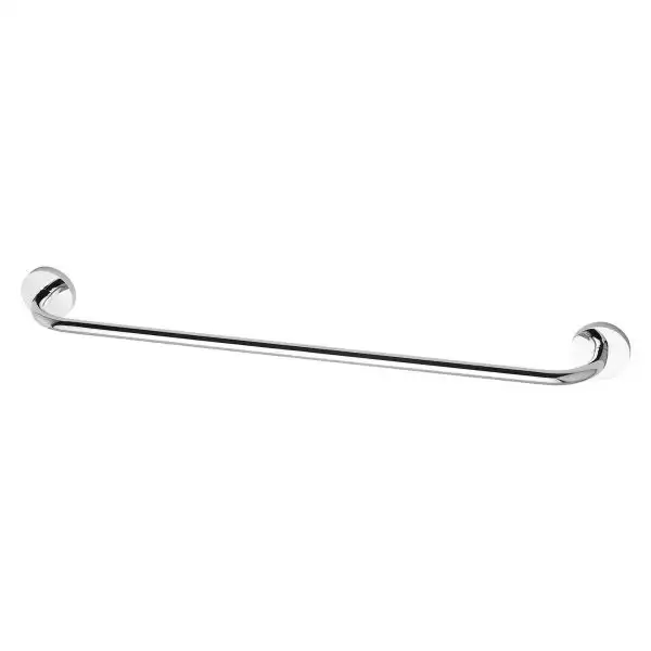 Festival Single Towel Rail 760mm - Chrome