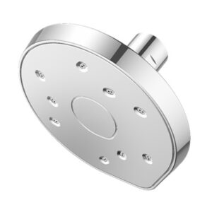 Kiri MKII Satinjet Low Flow Wall Shower Rose