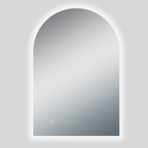 Arch 3 Color Lighting Backlit LED Mirror with Touch Sensor