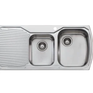 Oliveri Monet Right Hand Bowl Stainless Steel Kitchen Sink Oliveri Monet Right Hand Bowl Stainless Steel Kitchen Sink
