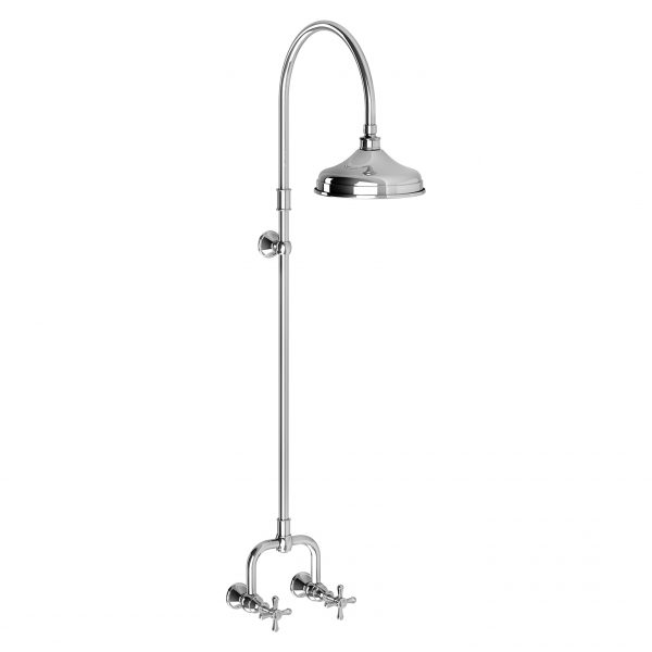 Nostalgia Exposed Shower Set - Chrome