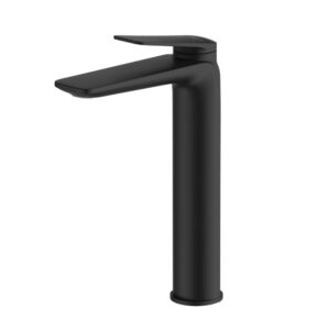 Paris Matte Black Tower Basin Mixer