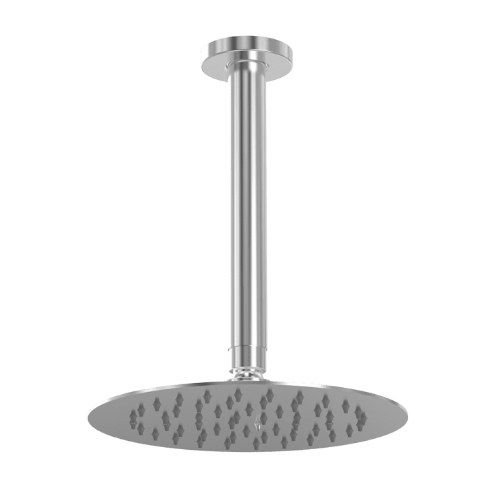 Abey 316 200mm Round Vertical Shower Drop