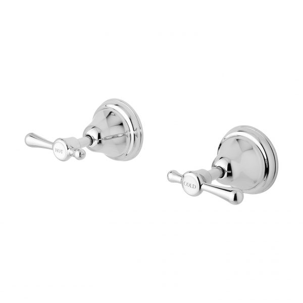 Rhapsody Lever Wall Top Assemblies - Chrome