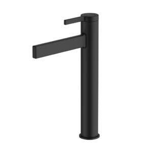 Stockholm Matte Black Tower Basin Mixer