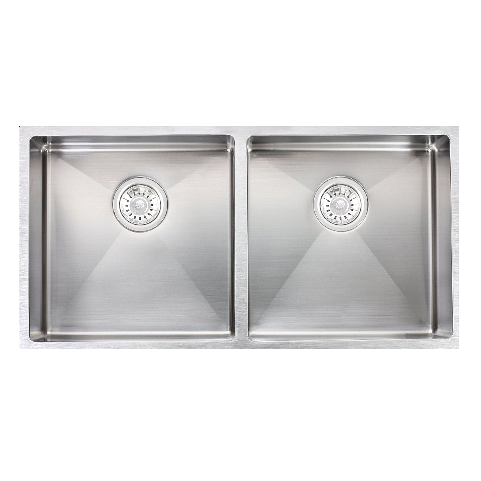 304 Stainless Steel Hand-made Kitchen Sink(Round Edges)