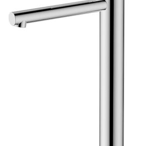 Venice Chrome Straight Tower Basin Mixer