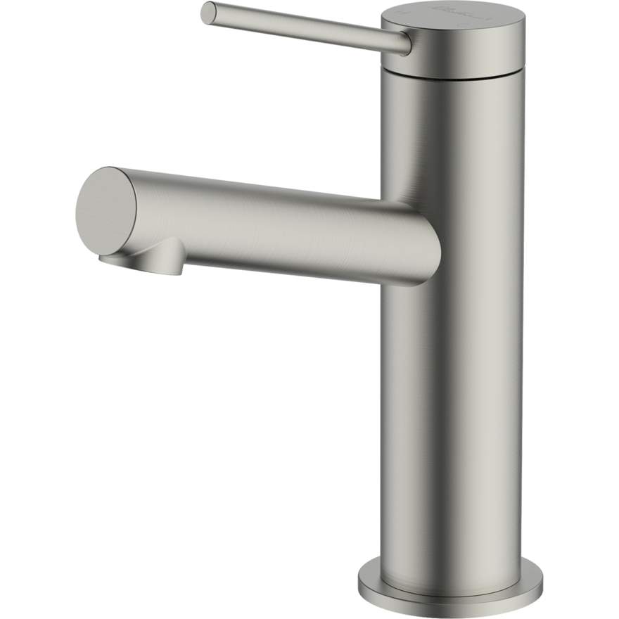 Venice Brushed Nickel Uplift Basin Mixer