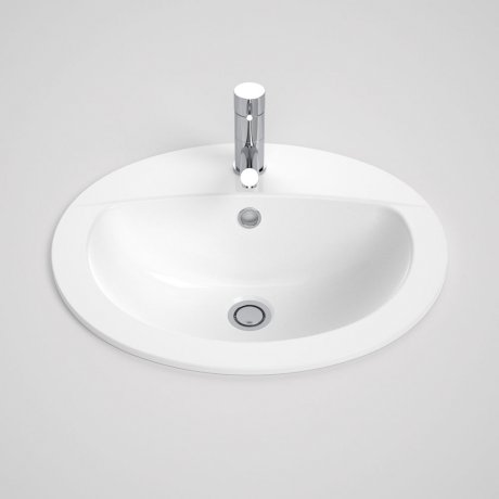 Venecia Drop-in Vanity Basin - 1 Tap Hole