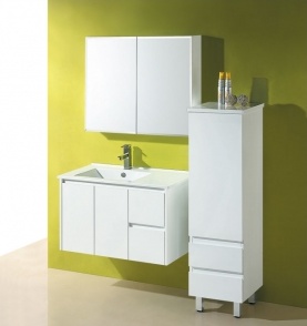 Solid Door Vanity WH8027-900W