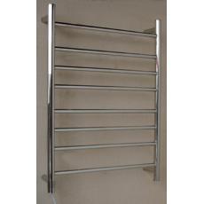 Rossto Bathroom Wall Heated Towel Rail Round 8 Bars -HTR-R6A