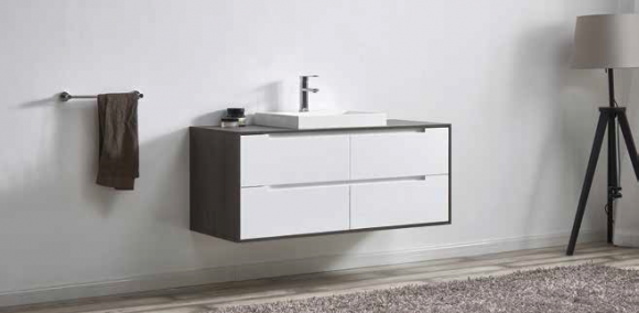 Pure 1200S - M36 - 4 wall hung cabinet drawers