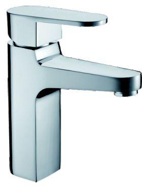 OS Square Bathroom Basin Mixer Wels Tap Faucet Chrome