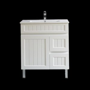 Ceto Shaker Floor Vanity Cabinet Right Hand Drawer