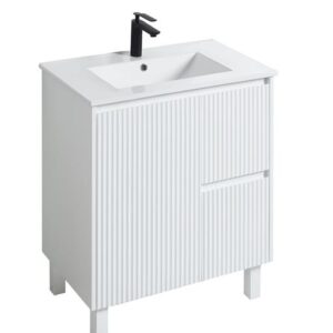 Ceto Brighton Floor Pvc Cabinet With Right Hand Drawers