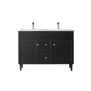 Ceto Harrington Floor Pvc Cabinet With Ceramic - (CH124DL-MB-DBCT)
