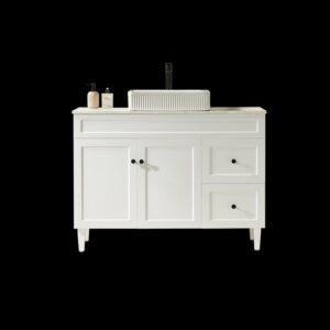 Ceto Harrington Cabinet With Marble - (CH124RL-MW-MST)