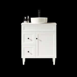 Ceto Harrington natural marble stone top - (CH74LL-MW-MST)