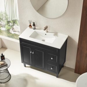 Ceto Harrington Floor Pvc Cabinet With Ceramic