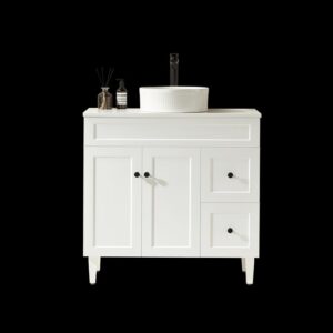 Ceto Harrington Cabinet With Marble - (CH94RL-MW-MST)