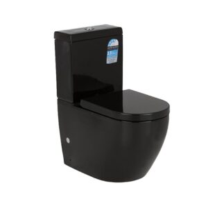 Btw Toilet Pan - Gloss Black