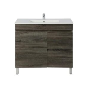 Berge Pvc Filmed Slim Floor Vanity - (B73RLDG-CT)