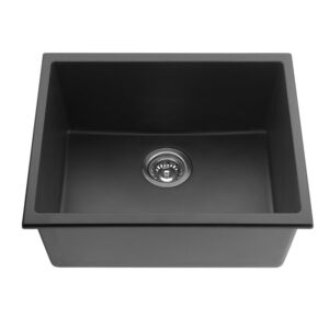 Poseidon Quartz Kitchen Sink - (QKS5445-MB)