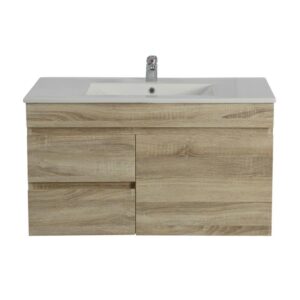 Berge PVC Filmed Hand Drawer - White Oak