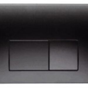 Push Plate Matte Black with Curve Surface