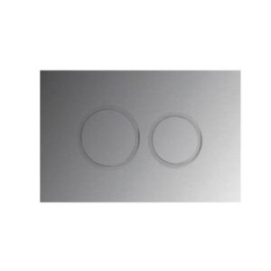 Round Push Plate - Brushed Nickel