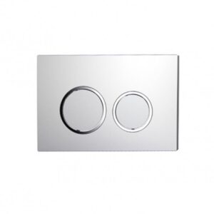 Toilet Round Push Plate for G3005, Chrome