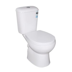 Zion Closed Couple P-Trap Toilet Suite